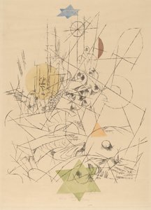 Hoffnung und Zerstörung, 1916 von Paul Klee