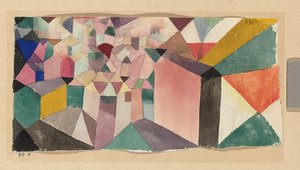 Einblick in eine Stadt von Paul Klee