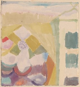 Interieur mit der Uhr von Paul Klee