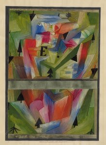 Landschaft bei E. (in Bayern) von Paul Klee