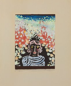 Bildnis in der Laube von Paul Klee