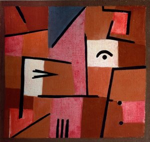 Blick ins Rote von Paul Klee