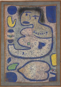 Liebeslied bei Neumond, 1939 von Paul Klee
