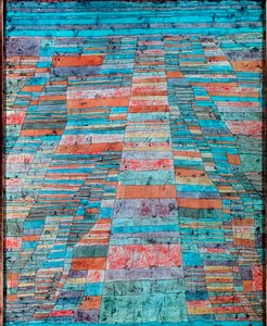 Hauptstraße und Nebenstraßen von Paul Klee