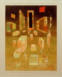Nichtkomponiertes im Raum von Paul Klee