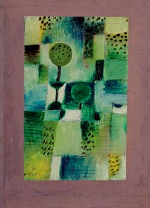 Parkbild bei Regen, 1920 von Paul Klee