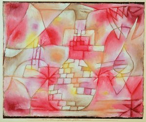 Plan für Gartenarchitektur von Paul Klee