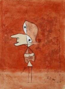 Bildnis Brigitte (Ganze Figur) von Paul Klee
