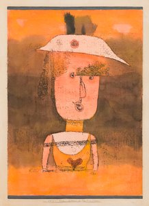 Porträt von Frau P. im Süden von Paul Klee
