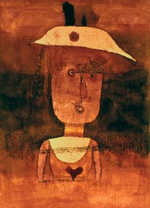 Porträt von Mrs P im Süden, 1924 von Paul Klee