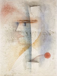 Porträt eines Mannes im Kostüm (mit Blume) von Paul Klee