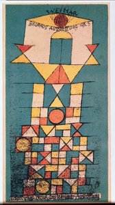 Postkarte für die Bauhaus-Ausstellung 