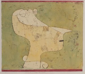 Scharfes Profil von Paul Klee