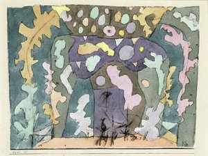 Kleine Bühnenkulisse von Paul Klee