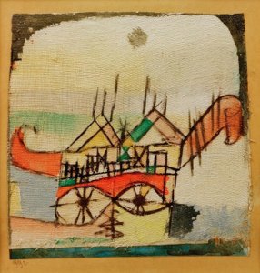 Sphinxartig von Paul Klee