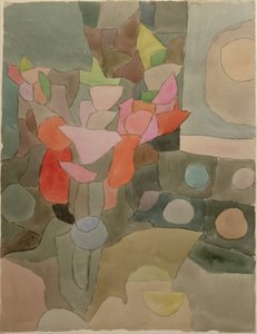 Stillleben mit Gladiolen von Paul Klee