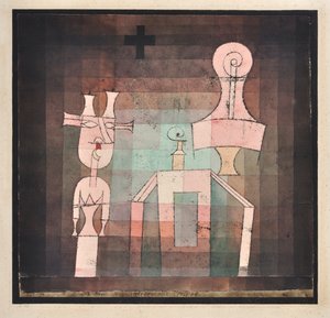 Stillleben mit Plastiken, 1923 von Paul Klee