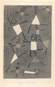 Tänze vor Angst, 1938 von Paul Klee