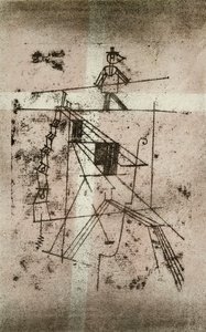 Seiltänzer (Kornfeld 95 IV b) von Paul Klee