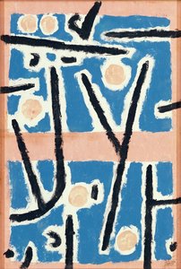 Ohne Titel (Zeichen des Wachstums) 1937 von Paul Klee