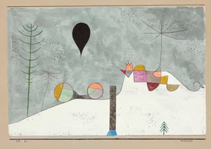 Winterbild von Paul Klee