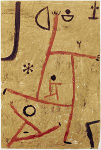Mit besonderen Köpfen von Paul Klee