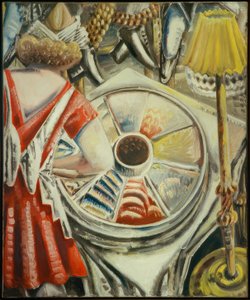 Serviererin am Buffet von Paul Kleinschmidt