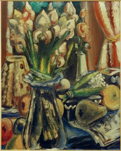 Stillleben mit Irisstrauß von Paul Kleinschmidt