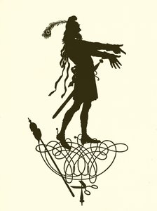 Ein Sommernachtstraum, Silhouette von Paul Konewka