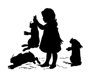 Silhouette von Paul Konewka