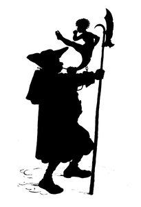 Silhouette für Puks Natlige Bedrifter