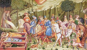 Der Triumph des Todes, Fresko im Campo-Santo, Pisa, Italien, zugeschrieben Francesco Traini von Paul Lacroix
