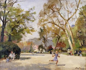 Kinder im Parc Monceau