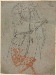 Studien eines Kostüms, Ärmels und Hand von Paul Michel Hossard
