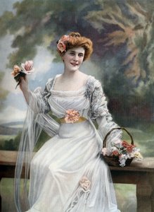 Französische Komikerin Melle Sylvie, Paris von Paul Nadar