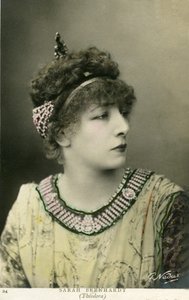 Henriette Rosine Bernard alias Sarah Bernhardt (1844-1923) als „Théodora“, Stück von Victorien Sardou, 1884