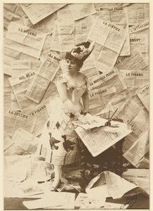 Mlle Beaumaine, Théâtre des Variétés von Paul Nadar