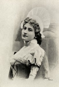 Porträt von Lucienne Breval