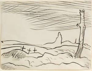 Schlachtfeld von Paul Nash