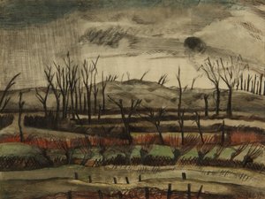 Verlassenes Landschaft, Ypernbogen von Paul Nash
