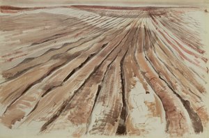 Erde, Himmel von Paul Nash