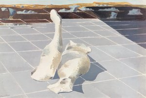 Begegnung am Nachmittag von Paul Nash