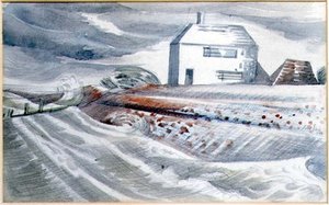 Haus am Meer, Dymchurch, Kent von Paul Nash