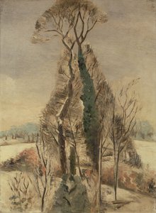 Iver Heath im Schnee von Paul Nash