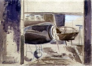 Langnasiger Blenheim von Paul Nash