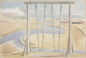 Fluss von Paul Nash