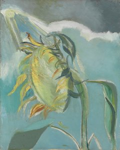Sonnenblume und Sonne, ca. 1945