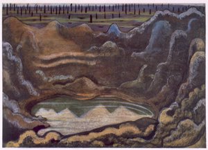 Der Raupenkrater, aus 