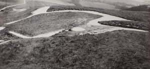 Das weiße Pferd, Uffington, Berkshire von Paul Nash