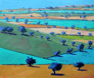 Cotswold Way, von Broadway #2 von Paul Powis